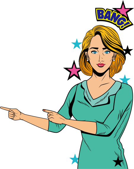 女性のイラスト